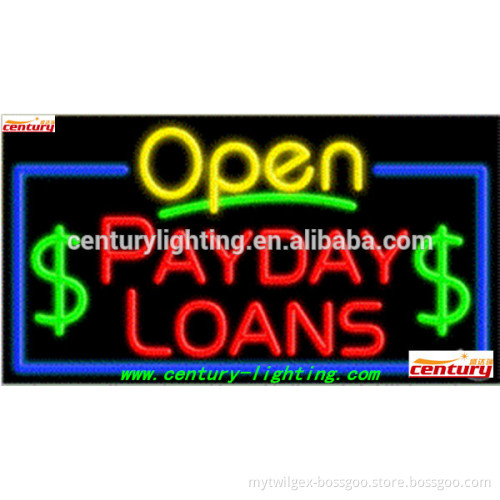 PAYDAY LOANS NEON SIGN